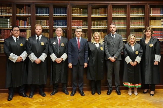 Félix Bolaños asiste a la apertura del Año Judicial en Castilla-La Mancha