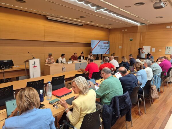 CCOO aborda en su Consejo Regional la racionalización horaria, la defensa del empleo en Mahle y las movilizaciones por Palestina