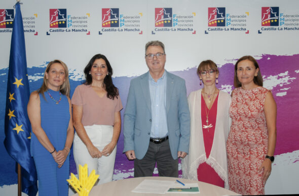 Fundación Globalcaja y FEMPCLM abren vías de colaboración para impulsar acciones formativas como la Escuela Regional Digital