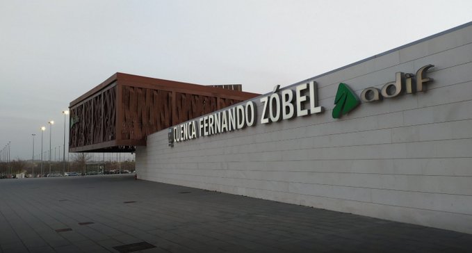 El PCE subraya el fracaso de la estación del AVE de Cuenca y exige su traslado al centro.