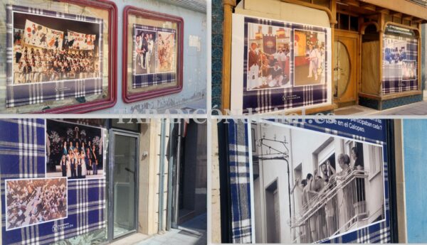 La Calle Zapatería vuelve a llenarse de recuerdos con la exposición de fotografías antiguas de las Fiestas de Tarancón