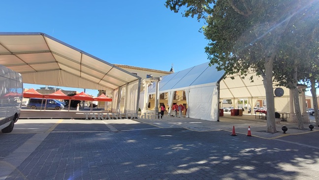 Todo listo para el mañaneo y tardeo de las Fiestas Patronales de Tarancón