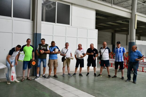 El tirachinas protagonista del fin de semana en el preludio festivo de Tarancon, con dos tiradas en el pabellón de Ferias y Muestras