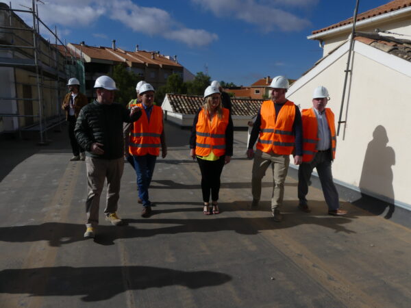 Martínez Chana confía que en la primavera de 2026 concluyan las obras del edificio de la UNED para acoger el próximo curso
