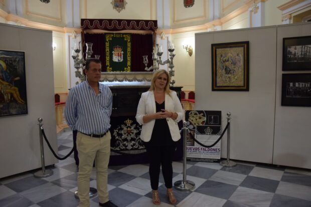 La Diputación acoge la exposición donde podrán verse los nuevos faldones de la Virgen de Las Angustias hasta el 25 de septiembre
