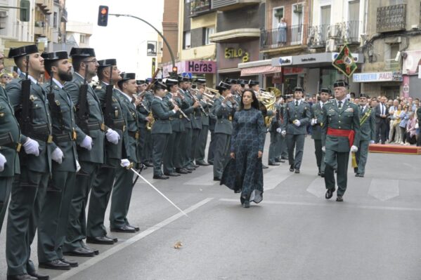 Acto de homenaje de izado solemne de la Enseña Nacional con motivo los actos conmemorativos por la Patrona de la Guardia Civil