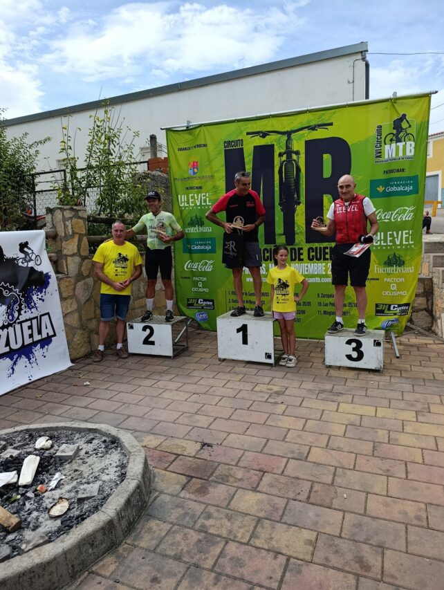 A falta de dos pruebas, el deportista Juan Carlos Naharro Aldomar, confía en poder ganar en su categoría M-60 el circuito MTB de Diputación de Cuenca