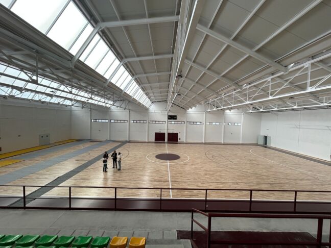 La remodelación del pabellón Peña El Águila de Tarancón entra en la recta final