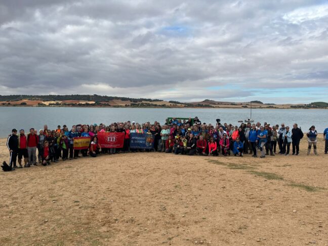 Éxito participativo en la Marcha de Valverde de Júcar, última puntuable del II Circuito de Senderismo Diputación de Cuenca