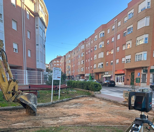 Comienzan las obras de acondicionamiento del Paseo del Parque de la Vía en Tarancón