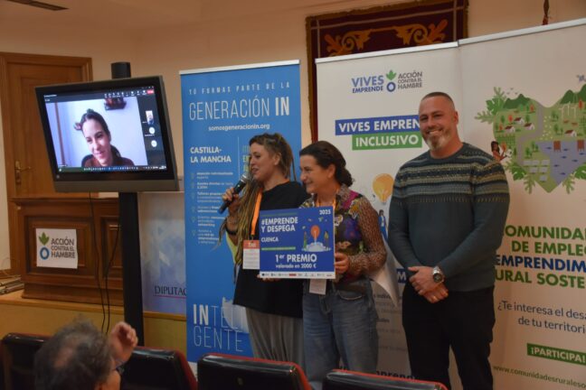 La Fundación Acción contra el Hambre organiza el evento “Emprende y Despega” en Cuenca. Un impulso vital para proyectos emprendedores de la provincia.