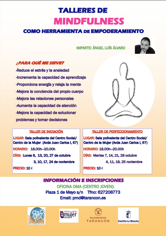 Vuelven los talleres de Mindfulness a Tarancón como herramienta de empoderamiento