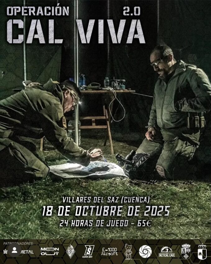 Villares del Saz vuelve a acoger la actividad internacional de recreación militar “Milsim Op. Cal Viva”