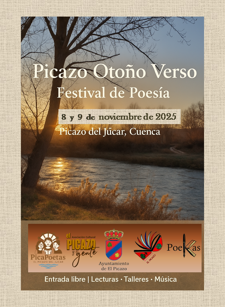 El Picazo celebra la segunda edición del Festival de Poesía “Picazo Otoño Verso” los días 8 y 9 de noviembre
