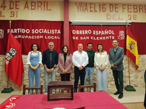 El PSOE de San Clemente elige a Fernando Morales como nuevo secretario general