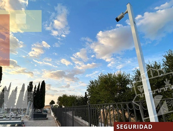 El Ayuntamiento de Tarancón instala cámaras de videovigilancia en el Cementerio Municipal para reforzar la seguridad