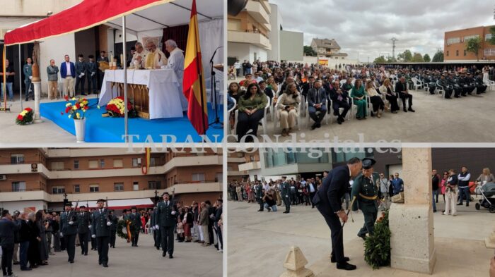 Tarancón y su comarca arropan a la Guardia Civil en el Día de la Hispanidad