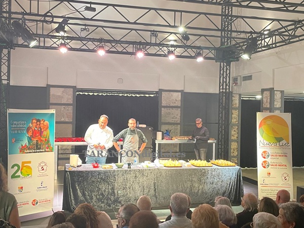 Showcooking solidario en Tarancón a favor de la salud mental: éxito de participación y sabor en el Mercado de las Artes Luisa Sigea