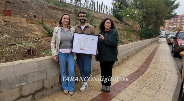 Tarancón celebra el Día Internacional del Cambio Climático con la plantación de 24 especies en el “muro verde” de la calle San Jerónimo