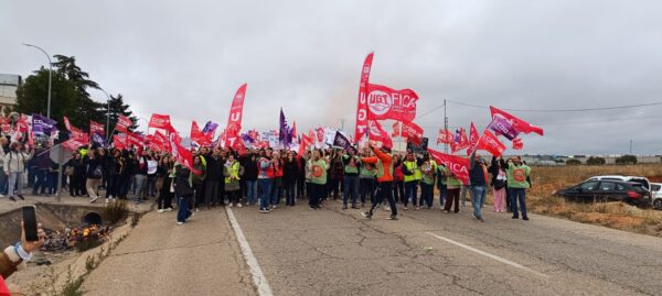 Éxito de la primera convocatoria de huelga en Mahle con un seguimiento prácticamente del 100%
