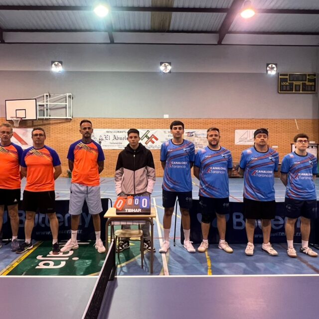 Exitosa jornada para el Tenis de Mesa Tarancon. Victoria en Segunda División y victoria de los tres equipos de la Supermanchega
