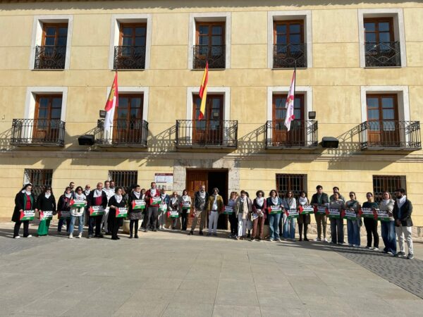 Tarancón se suma a las concentraciones sindicales en apoyo al pueblo palestino y por una paz justa en Gaza