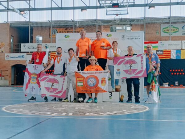 El aficionado a Tirachinas Deportivo de Tarancon,  Félix Carrera Galindo, subcampeón de España por Equipos en Pozoblanco (Córdoba).