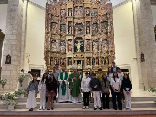 Nueva visita pastoral del Obispo de Cuenca a Tarancón, en esta ocasión Parroquia Mayor Nuestra Sra de la Asunción