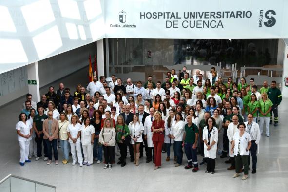 El Hospital Universitario de Cuenca incorpora 180 nuevos trabajadores