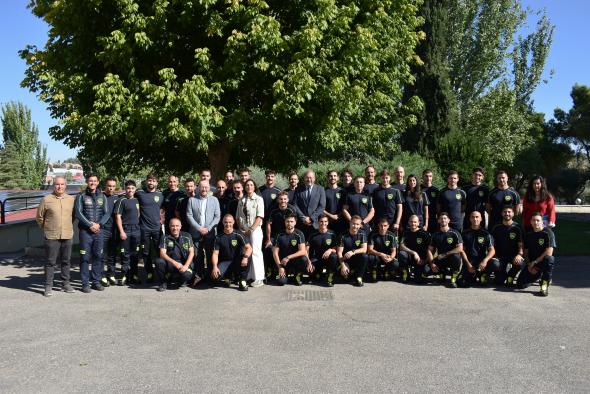 El Gobierno regional destaca la formación en competencias técnicas y profesionales para los bomberos en aras de garantizar una mayor protección a la ciudadanía