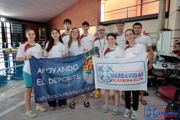 A la falta de actividad del SVAT (Salvamento y Socorrismo) Guardavidas de Cuenca abandera la representación en las diferentes competiciones