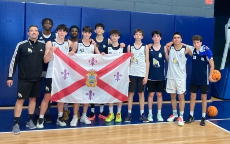 Destacada actuación del jugador de baloncesto de Tarancón, Unai Gonzalez, con el Laso Academy Gigantes en la liga madrileña