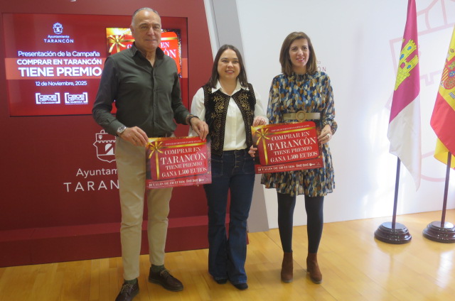 La Campaña “comprar en Tarancon en Navidad, tiene premio” promovida por el Ayuntamiento y CEOE CEPYME Tarancon