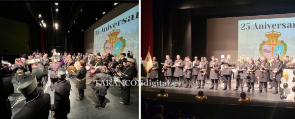 Emotivo concierto en el Auditorio Municipal para celebrar el 25º aniversario de la Banda Stmo.Cristo del Amor
