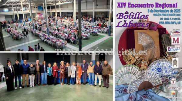 Tarancón reúne a más de 700 participantes en el XIV Encuentro Regional de Encaje de Bolillos
