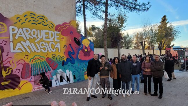 El Ayuntamiento de Tarancón inaugura el nuevo Parque de la Música, una zona renovada gracias a los Presupuestos Participativos 2025