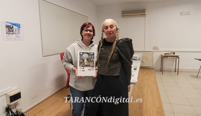 La escritora rusa afincada en Belinchón y Tarancón, Natalia Kuznetsova, presenta en la Biblioteca Luis Rius su creación libro ilustrado “El Niño con el pelo blanco”
