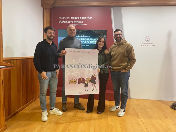 Tarancón presenta una Navidad con más de 50 actividades y un cartel de Cristina Sáez por segundo año consecutivo