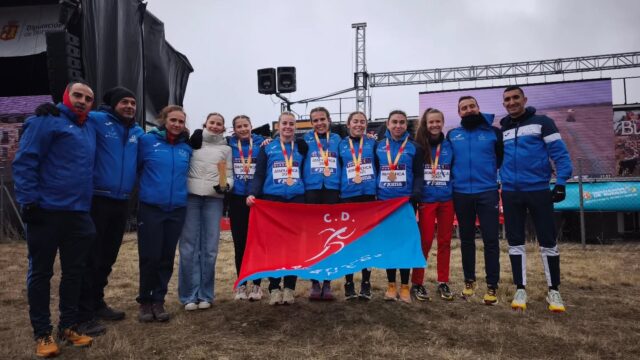 Por tercera vez el CD Atletismo Tarancón, consigue pódium en el Campeonato de España de Campo a Través, en esta ocasión bronce en sub 20 femenino.