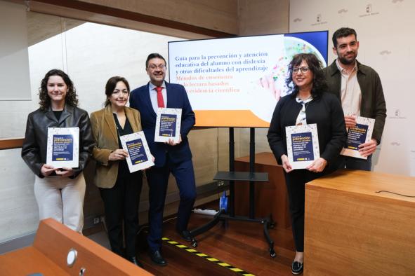 La Junta lanza una guía pionera a nivel nacional para prevenir, detectar y atender de forma temprana y eficaz la dislexia