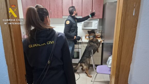 La Guardia Civil desarticula un violento grupo criminal dedicado a cometer robos en la provincia de Toledo