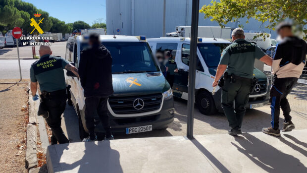 Desarticulada una organización criminal dedicada al robo en interior de camiones en Guadalajara, Madrid y Toledo