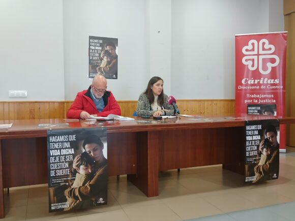 Cáritas Diocesana de Cuenca presenta la campaña de Navidad recordando que cada gesto puede ser luz de esperanza para las personas más vulnerables