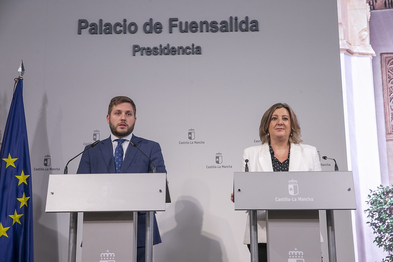 Castilla-La Mancha registra el segundo mejor dato de afiliación de toda su historia y es la tercera Comunidad Autónoma del país con mayor descenso de paro en el último año