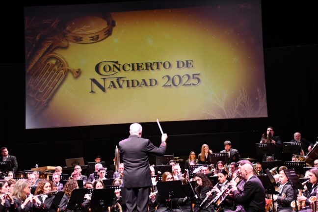 Éxito rotundo en el 34º Concierto de Navidad de la Banda de Música de Tarancón