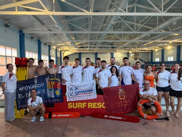 Cuenca escenario del SERC (Competición de Respuesta Simulada ante emergencias Acuáticas) con la participación del Alcarreño de Salvamento y Socorrismo, SOS Bétera y el Guardavidas de la capital