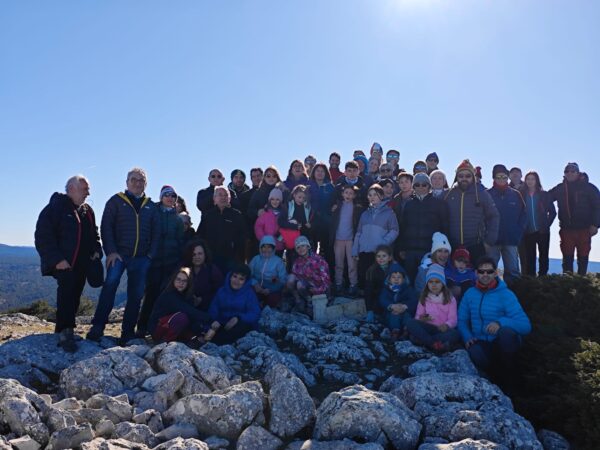 La Asociación de Montaña Dolomía subirá el Belén de piedra a la cumbre de la Mogorrita punto más alto de la provincia