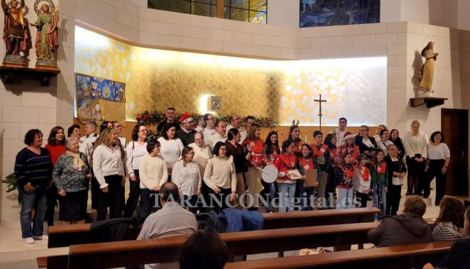 El Certamen de Villancicos de Tarancón se despide con las actuaciones del coro infantil de la parroquia de San Víctor y Santa Corona y el Centro Ocupacional