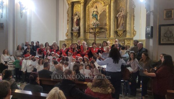 Gran afluencia de público en la primera jornada del Certamen de Villancicos de Tarancón
