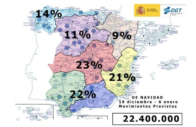 La DGT refuerza el dispositivo especial de tráfico en la provincia Cuenca durante las fiestas de Navidad